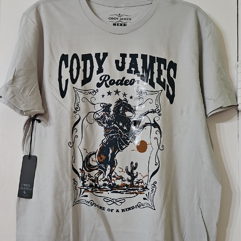 Cody James Rodeo Graphic Tee - Gray